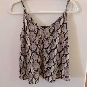 Snakeskin tank